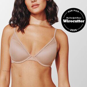 ThirdLove 24/7® Classic Uplift Plunge Bra Size 34Ftaupe / 34F